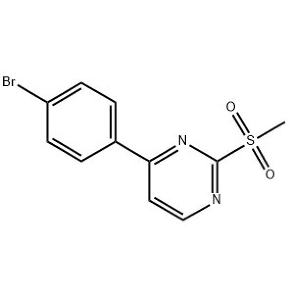4-(4-BroMophenyl)-2-(Methylsulfonyl)pyriMidine