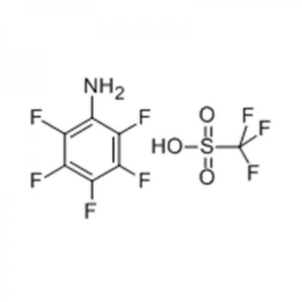 2,3,4,5,6-pentafluorophenylammonium trifluoromethanesulfonate 
