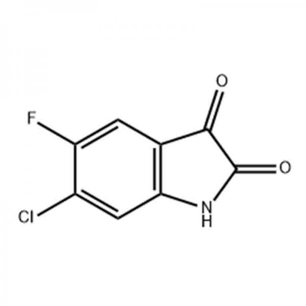 6-chloro-5-fluoroindoline-2,3-dione 